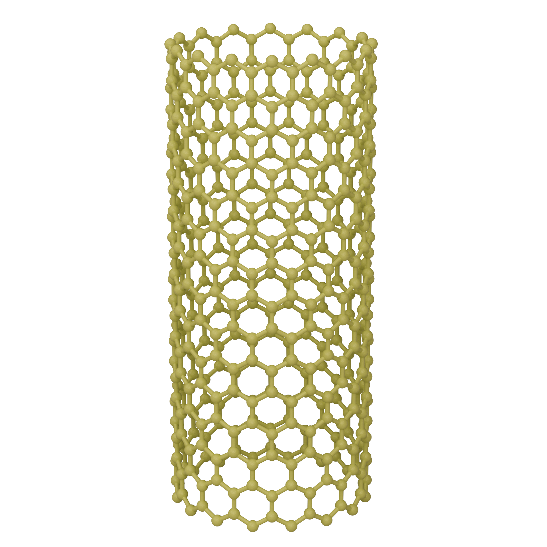 柱状石墨烯3D模型