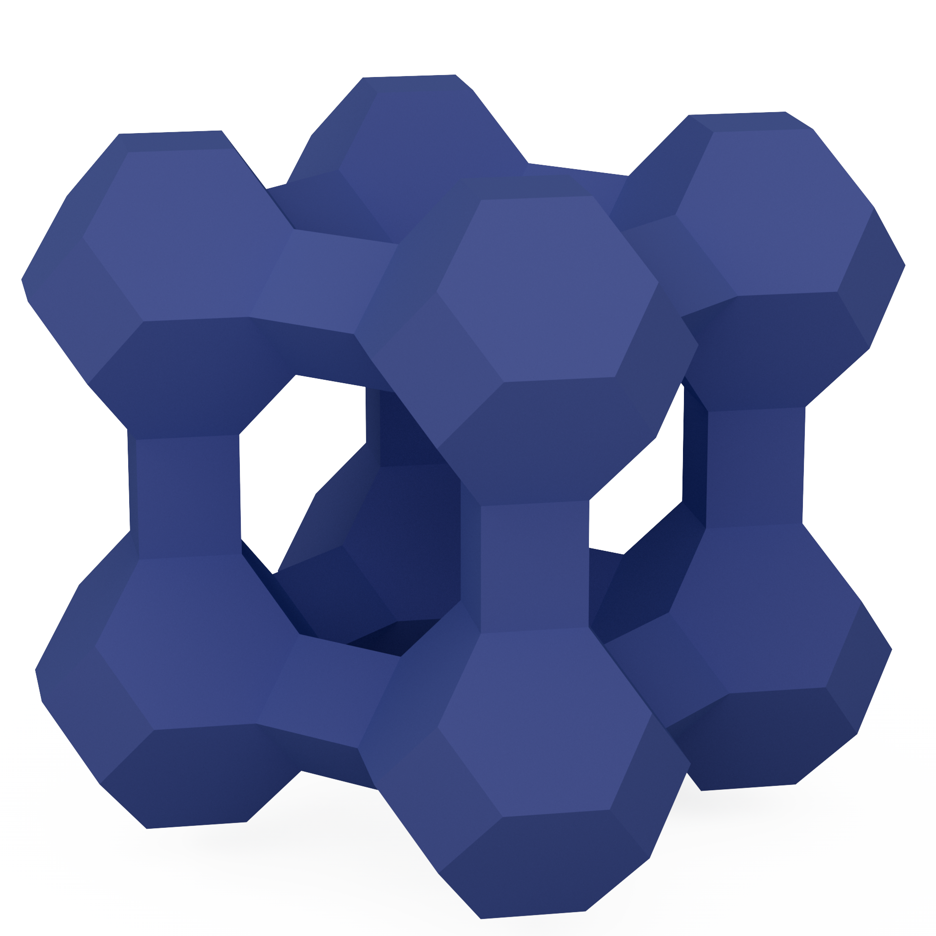 分子筛3D模型