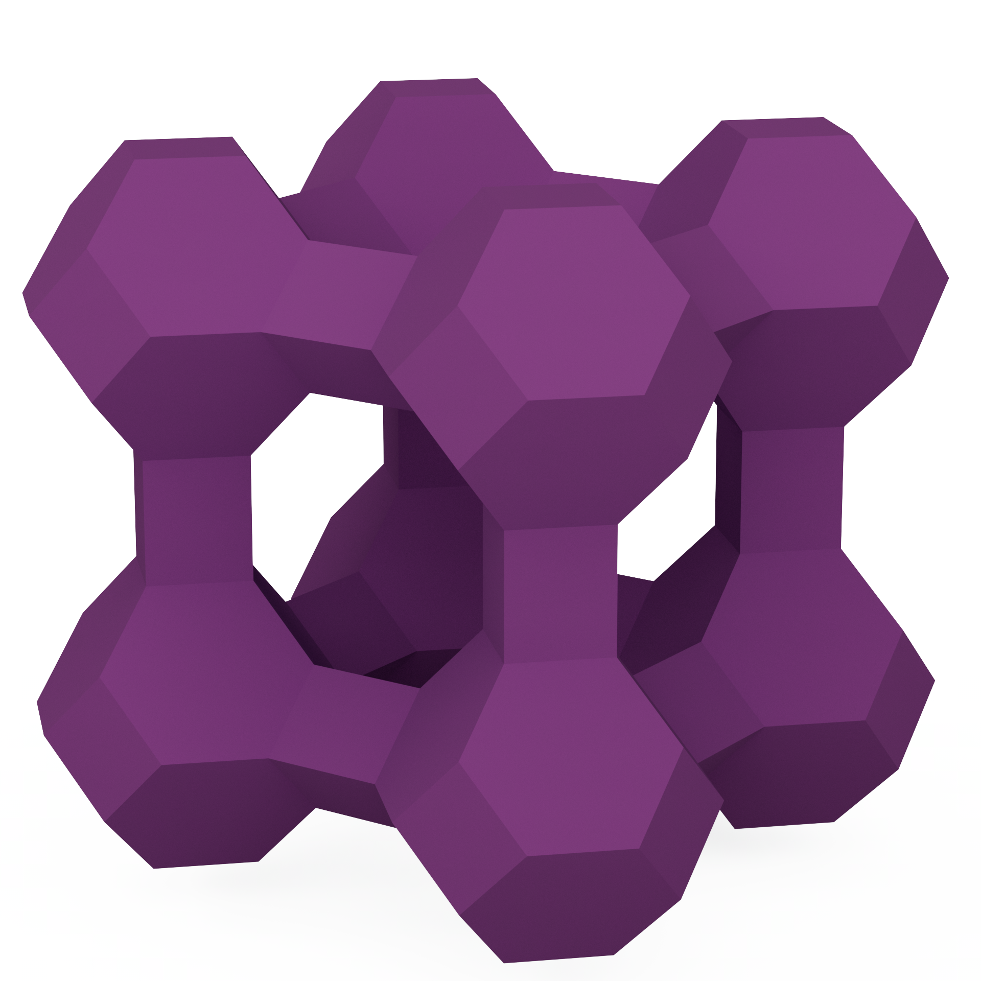 分子筛3D模型